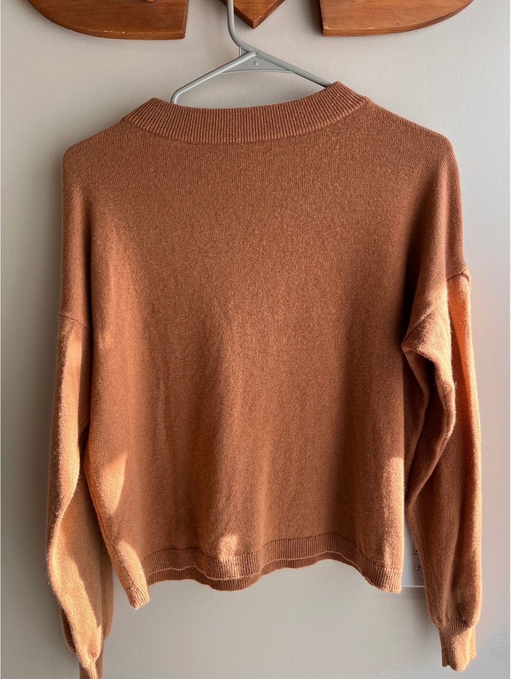 Garnet Hill Women’s 100% Cashmere Crewneck Pullover Sweater